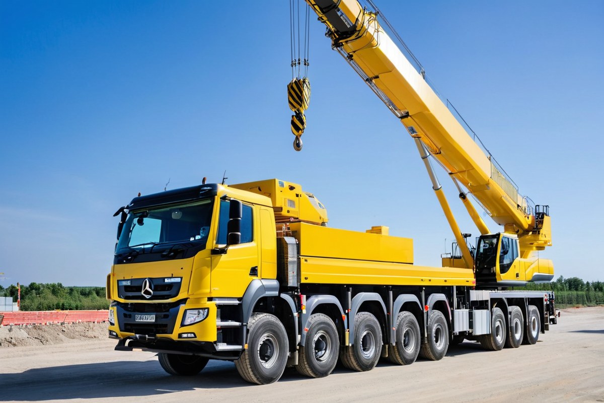 Corso Gru Mobili — autogru a cantiere