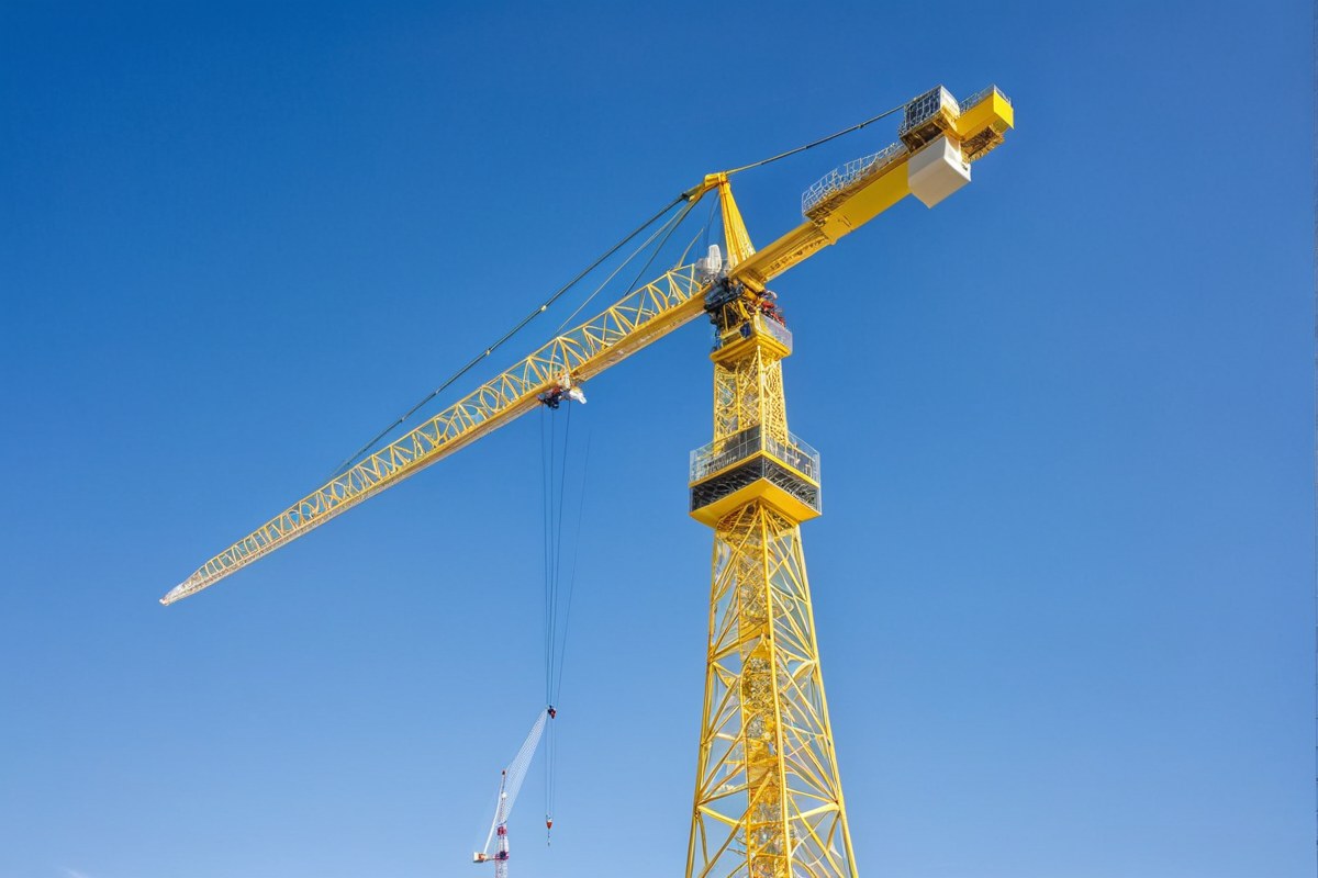 Corso Gru a Torre — cantiere edile
